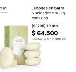 Natura Membré e bebé jabones en barra oferta