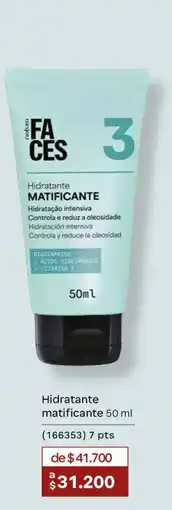 Natura Natura Faces Hidratante matificante oferta