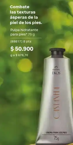 Natura Pulpa hidratante para pies oferta