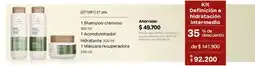 Natura Kit definicion e hidratacion intermedio oferta