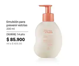 Natura Mamãe e bebê emulsión para prevenir estrías oferta