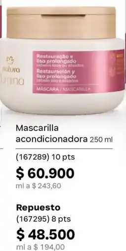 Natura Natura Lumina mascarilla acondicionadora oferta