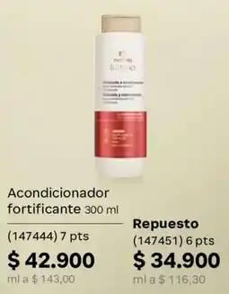 Natura Incell luminance acondicionador fortificante oferta