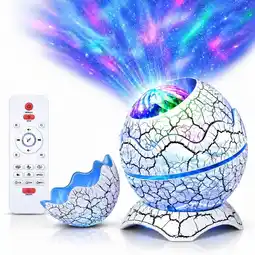 Falabella Luz Led Proyectora Con Parlante Bluetooth Huevo Dinosaurio oferta