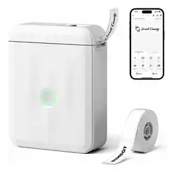 Falabella MINI IMPRESORA TERMICA PORTATIL DE ETIQUETAS BLUETOOTH LABEL PRINTER oferta