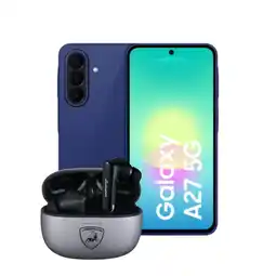 Falabella Celular Galaxy A27 5G 256 GB 8 GB RAM AzuL 1SIM + Obsequio Audifonos Lamborghini oferta