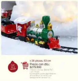 Panamericana Tren de navidad oferta
