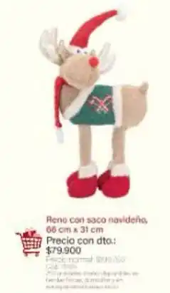 Panamericana Reno con saco navideño oferta