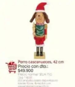 Panamericana Price - perro cascanueces, 42 cm oferta