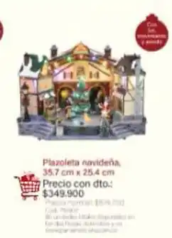 Panamericana Plazoleta navideña oferta
