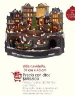 Panamericana Villa navideña oferta