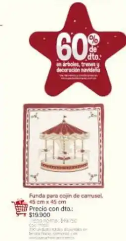 Panamericana Funda para cojín de carrusel oferta