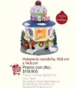 Panamericana Roma - heladeria navideña oferta