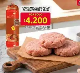 Ara Carne molida de pollo condimentada oferta