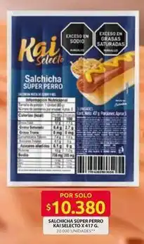 Ara Super - salchicha súper perro oferta