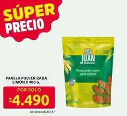 Ara Panela pulverizada limón oferta