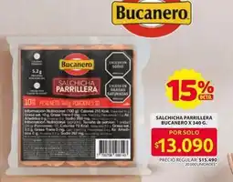 Ara Bucanero - salchicha parrillera oferta