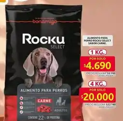 Ara Rocky select sabor carne oferta