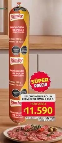 Ara Poll - salchichón de pollo cervecero oferta