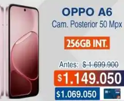 Alkosto A6 cam. posterior 50 mpx 256gb int oferta