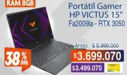 Alkosto Hp - portátil gamer 15 fa2009la - rtx 3050 oferta