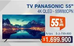Alkosto Panasonic - tv 55 4k qled - 55w80cpn oferta