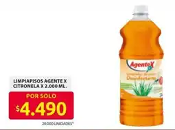Ara AgenteX limpiapisos citronela oferta