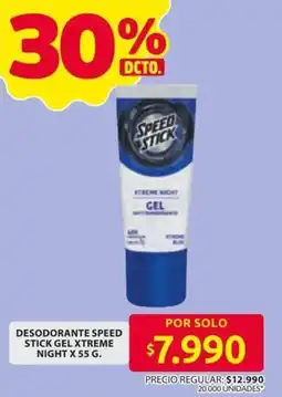 Ara Speed Stick desodorante gel xtreme night oferta