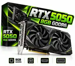 Falabella Tarjeta Gráfica RTX 5050 8GB GDDR6 – Alto Rendimiento para Gaming y Diseño oferta