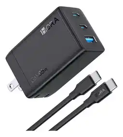 Falabella 1HORA CARGADOR CELULAR 3 PUERTOS GAR322N NEGRO oferta