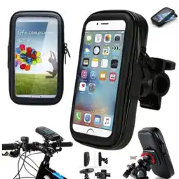 Falabella Soporte Estuche Impermeable De Celular Para Bicicleta O Motos Color Negro oferta