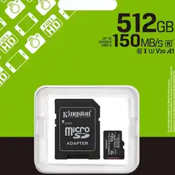 Falabella Tarjeta de Memoria Micro SD 512GB CANVAS SELECT PLUS Clase 10 oferta