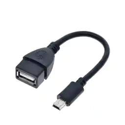 Falabella Adaptador OTG V3 Mini USB Macho a USB Hembra Conector de Sincronización y Datos oferta