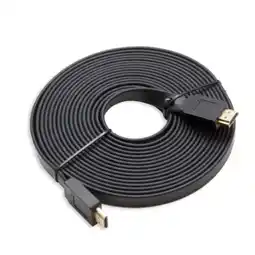 Falabella Cable Hdmi Plano 2.0 Ver 4k Ultra Hd 18 Gbps 7 Mts Color Negro oferta