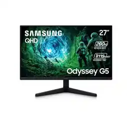 Falabella Monitor Gamer Odyssey G5 27 Qhd 200hz Ips 1ms LS27FG530ENXZA oferta