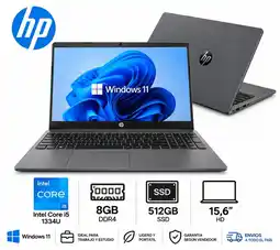 Falabella PORTATIL INTEL CORE I5 1334U | 8GB DDR4 | 512GB SSD | PANTALLA 15,6 HD | CENIZA OSCURO oferta