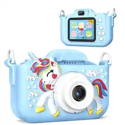 Falabella Camara Digital Video Fotos Infantil Unicornio HD 1080p Recargable oferta