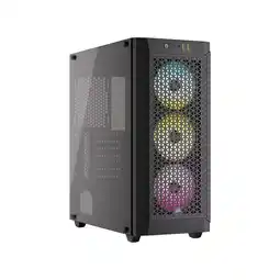 Falabella Chasis CAJA 480T VID. TEMP+ 3 ARGB AIRFLOW NEGRA Alta Eficiencia oferta
