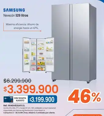 Samsung Nevecón 529 litros