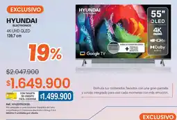 Ktronix Hyundai electronics 4k-uhd qled 139,7 cm oferta