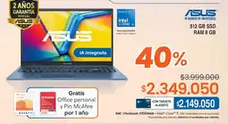 Ktronix Asus vivobook x1504ma oferta
