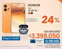 Ktronix Honor 600 512 GB / 5G oferta