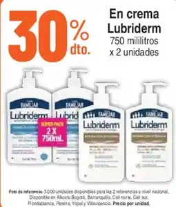 Alkosto Lubriderm en crema oferta