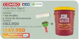 Easy Combo vinilo fino tipo 2 + kit rodillo y cinta de enmascarar oferta