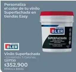 Easy Vinilo superfachada oferta