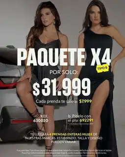 Pacífika Paquete x4 oferta