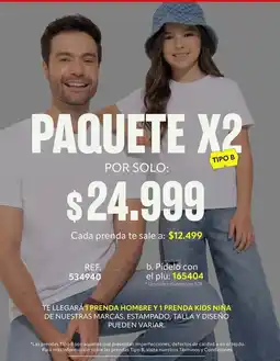 Pacífika Paquete x2 oferta