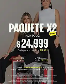 Pacífika Paquete x2 oferta