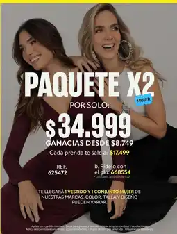 Pacífika Paquete x2 oferta