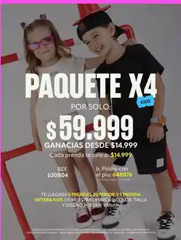 Pacífika Paquete x4 oferta